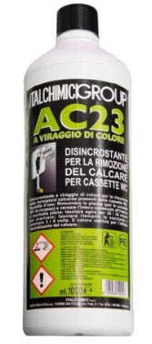 DETERGENTE DISINCROSTANTE AC23 X CASSETTE WC LT.1