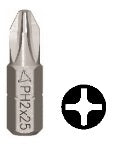 LTI INSERTO A CROCE PHILLIPS 1/4 MM.25PH2 confezione da PEZZI 10