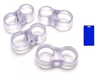 PRONTY PARACOLPI X MANIGLIE A 8 TRASPARENTE BLS.4 PZ