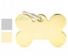 MYFAMILY MEDAGLIETTA OSSO MM.48X31 OTTONE CROMATO MFXL09 confezione da PEZZI 5