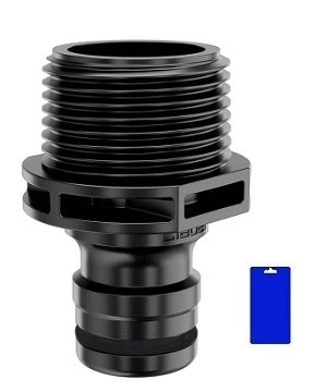 CLABER RACCORDO INNESTO MASCHIO 1 MAX-FLOW BLS ART.9654