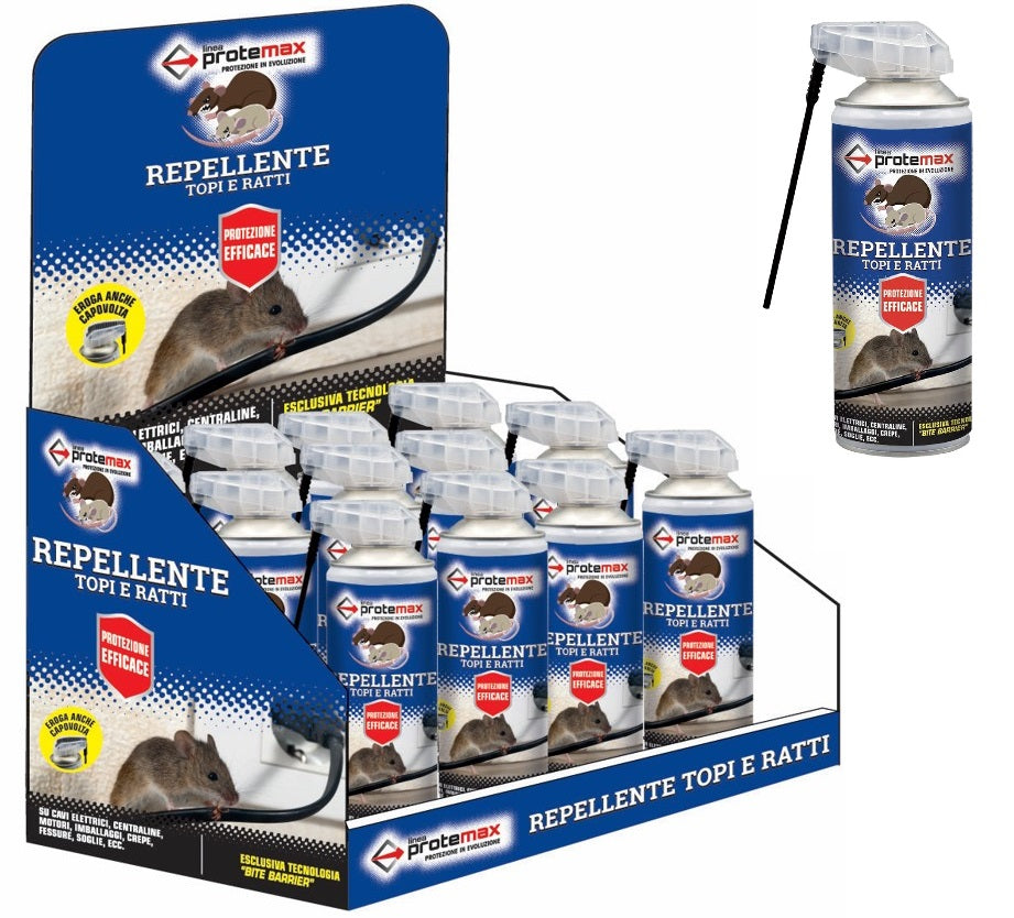 PROTEMAX DISUABITANTE TOPI SPRAY ML.400X CAVI ELETTRICI