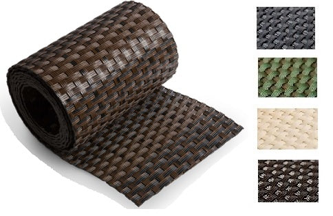 STRISCIA OMBREGG. POLYRATTAN CM.19X2,55MT VERDE
