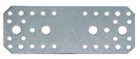 SIPA PIASTRA GAZEBO DIRITTA PESANTE ART.394 MM.170X65
