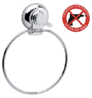 GEDY HOT PORTASCIUGAMANI AD ANELLO IN FILO CROMATO ART.HO70