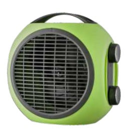 VINCO STUFA TERMOVENT. VERDE 2000W