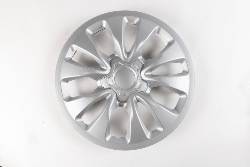 Borchie Copricerchio auto grigio singolo monte carlo 14'' in ABS