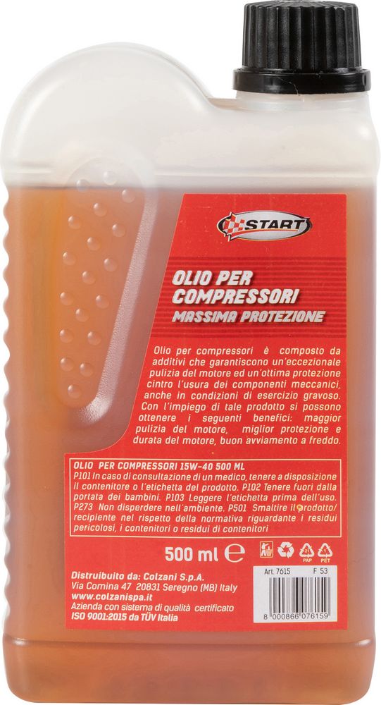 Olio per compressore 15W40
