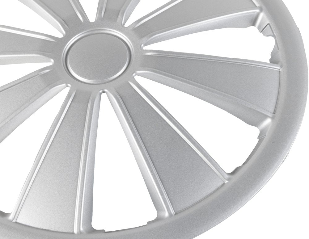 Borchie Set copricerchi auto grigio imola 15'' 4 pezzi in ABS