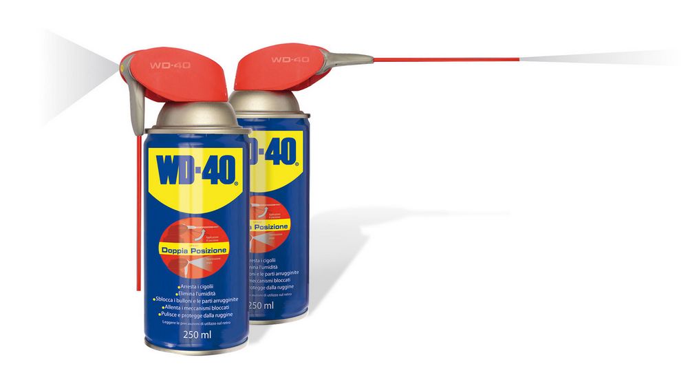 Spray multiuso doppia posizione anticigolii lubrificante 250ml