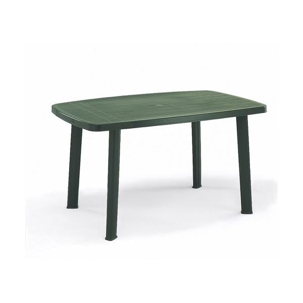 RESINA:TAVOLO OVALE FARO VERDE CM.82X136XH72