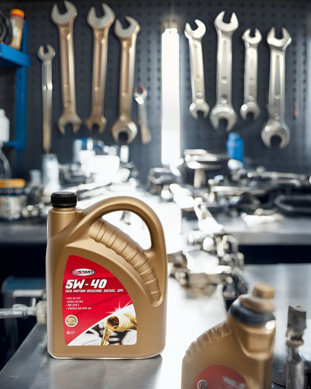 Start Drive Plus 5W-40 4 L Olio Motore Sintetico per Auto