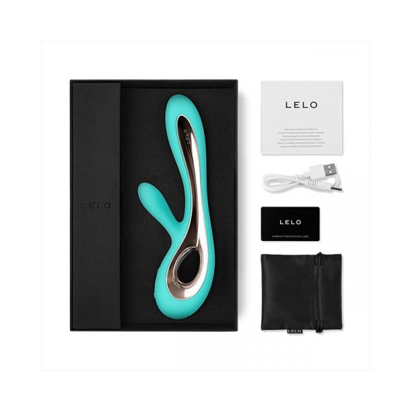 LELO - VIBRATORE SORAYA 2 RABBIT AQUA