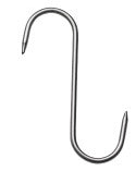 GANCIO INOX TIPO NORMALE ART. 56 MM.120X5