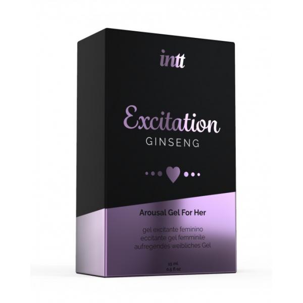 INTT LUBRICANTS - GEL STIMOLANTE ED EMOZIONANTE ATTIVATORE DI CALORE INTIMO DESIDERIO SESSUALE