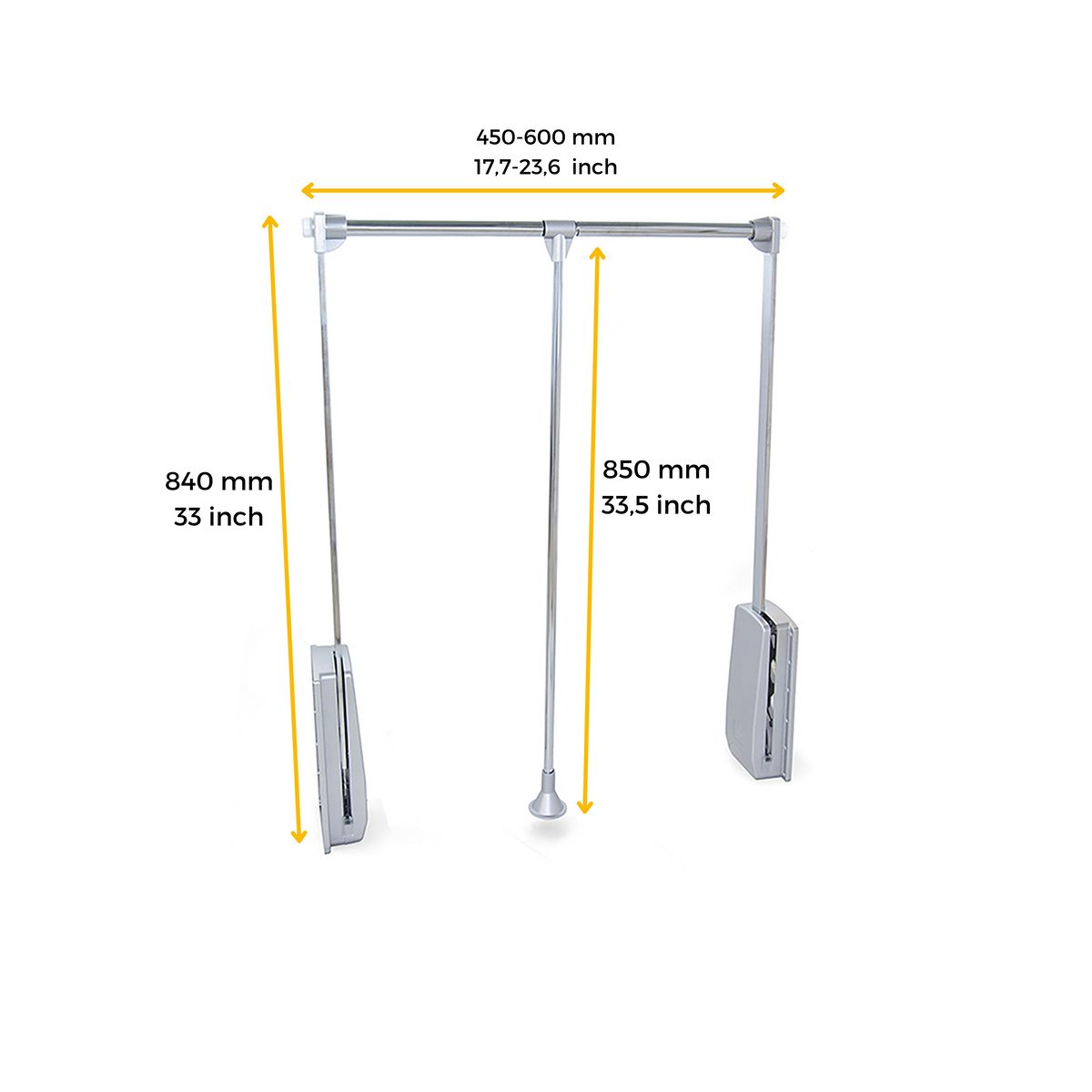 Appendiabiti per armadio Hang