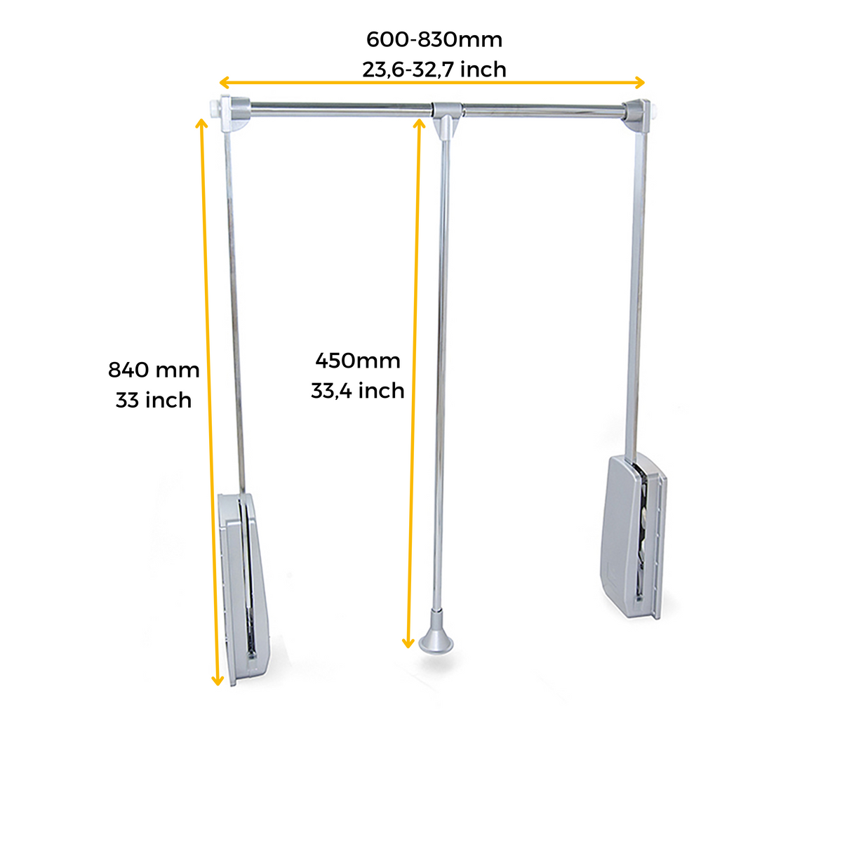 Appendiabiti per armadio Hang