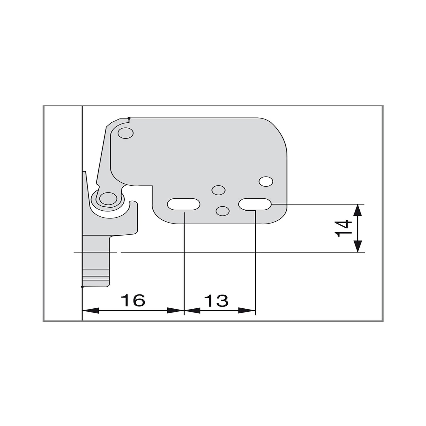 Chiusura a cricchetto Fast Latch per mobile