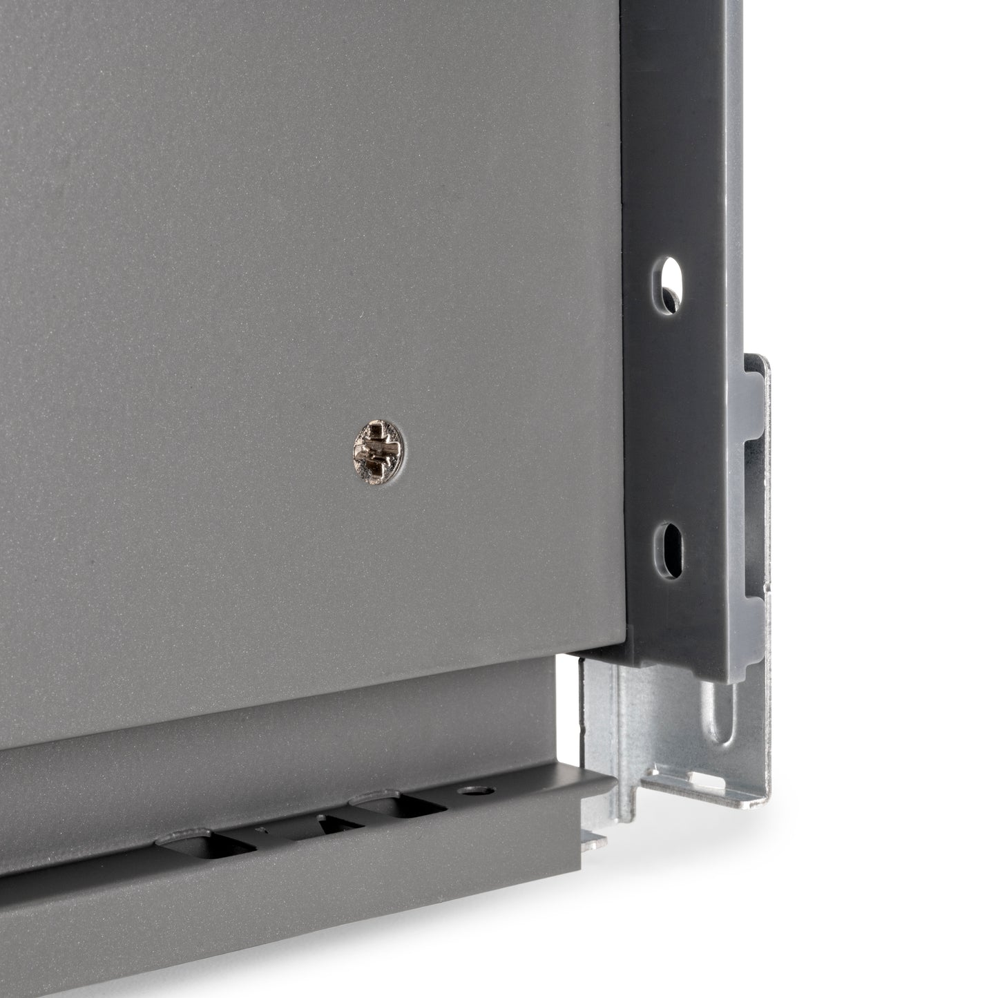 Cassetto esterno Vertex, 40kg, altezza 178mm e regolazione 3D per pannello da 18mm