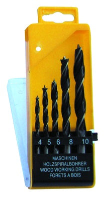 PUNTE LEGNO ASS.TO 5 PZ. SCATOLA PLAST.EXCEL