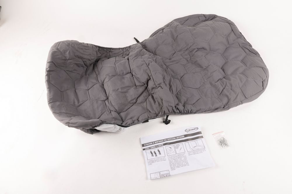 START Moon Coprisedile Singolo anteriore auto universale grigio Originale