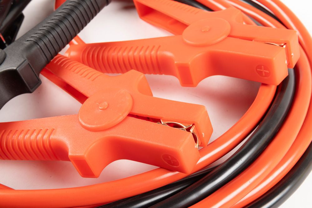 START Cavi Batteria 500AH Lunghezza 4 25MT con Pinze Isolate Ideali per Auto