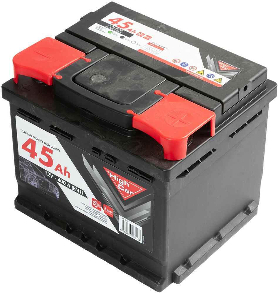 Batteria Auto da 45AH 400A 12V polo positivo destro cassetta L1