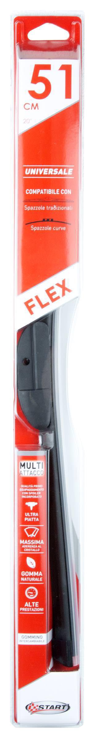 START Spazzola tergicristallo Curva 51 cm-20" Universale per auto