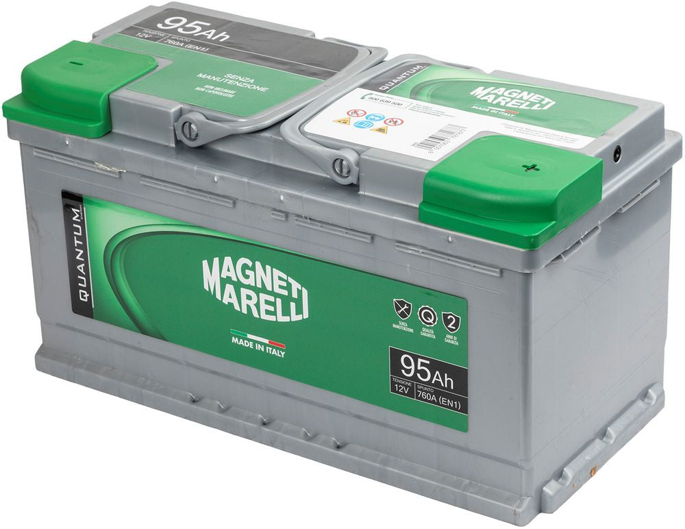 Magneti Marelli Batteria per auto 95AH 12V 760A EN1 per cassetta L5