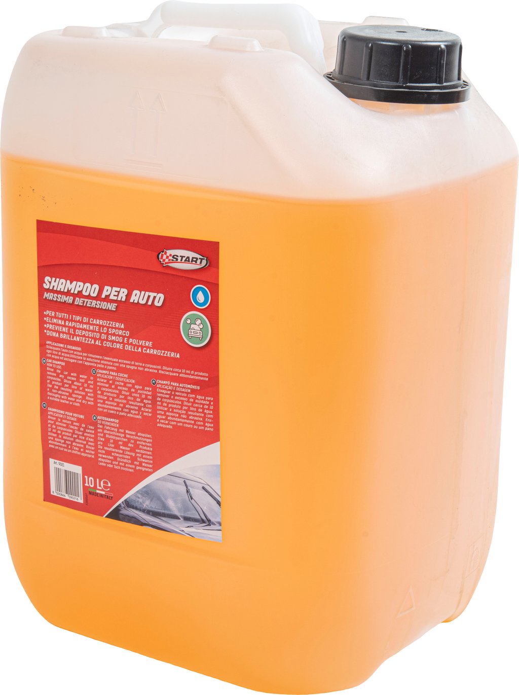 START Shampoo per auto 10L massima detersione modello universale Originale