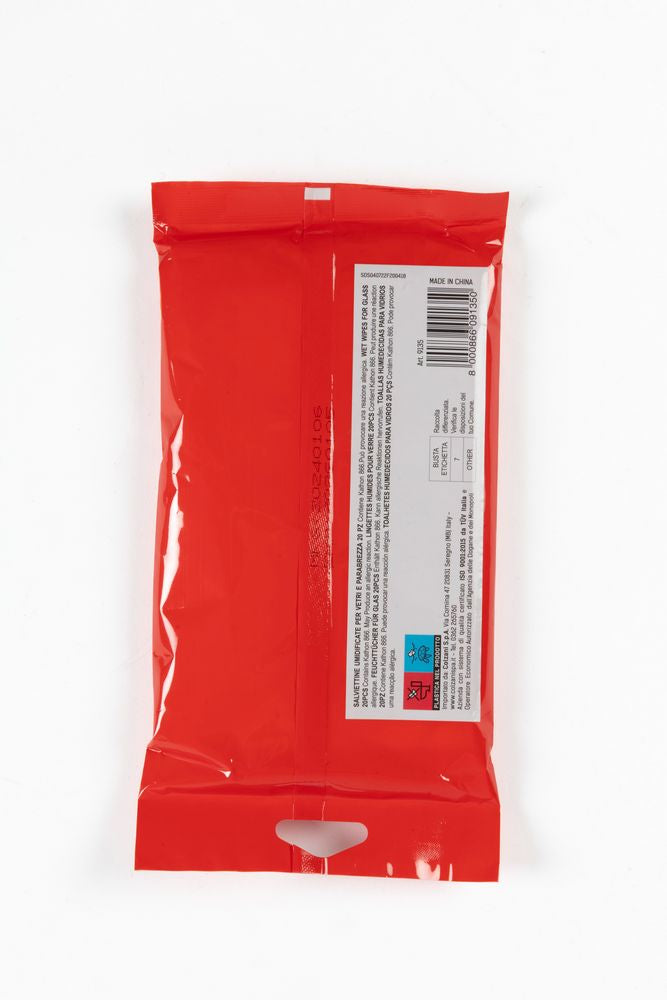 START Salviette Umidificante per vetri e parabrezza, salva freschezza 18cm x