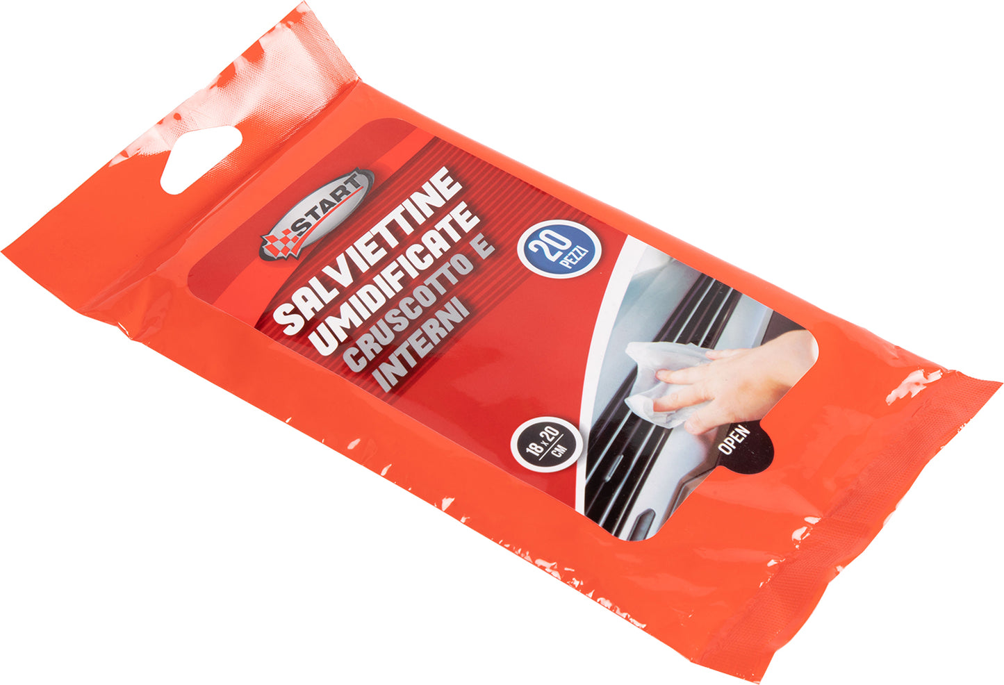 START Salviette Cruscotto Auto Profumate 20 Pezzi