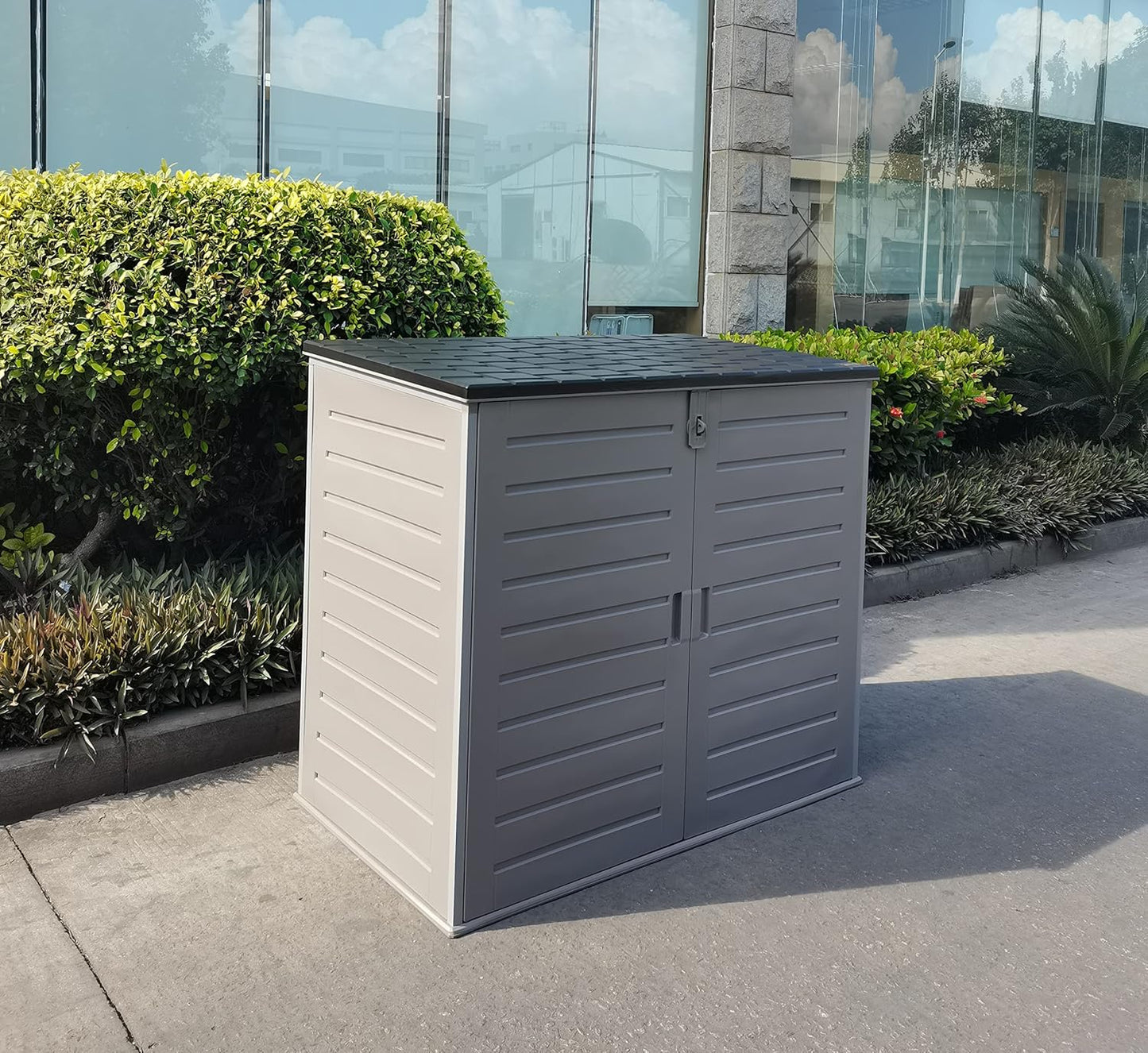 Garden Friend Box in plastica da esterno milleusi 1170 Lt. 140x82x121 H cm