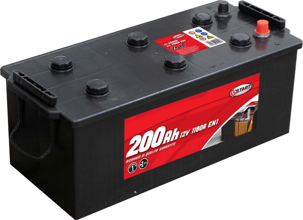 START Batteria Start 200 Ah 1180A EN1 - Avviamento Potente e Affidabile
