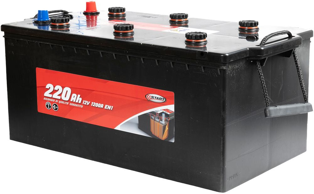 START Batteria 220Ah 12V 1200A EN1 Cassetta C Positivo Sinistro Originale