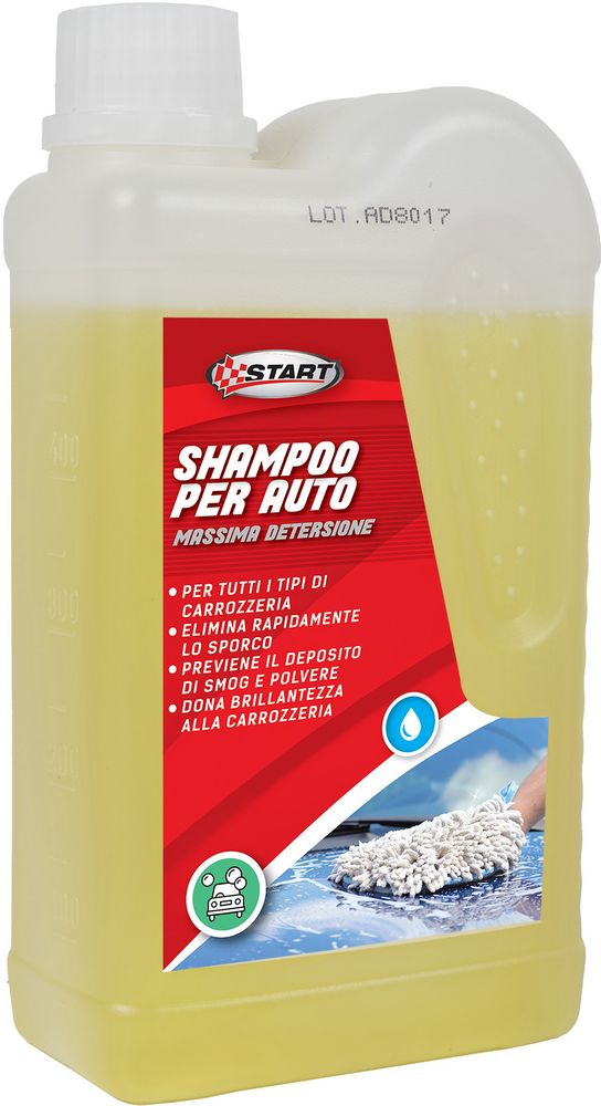 START Shampoo per auto multistagionale 500ML tutte la carrozzerie Originale