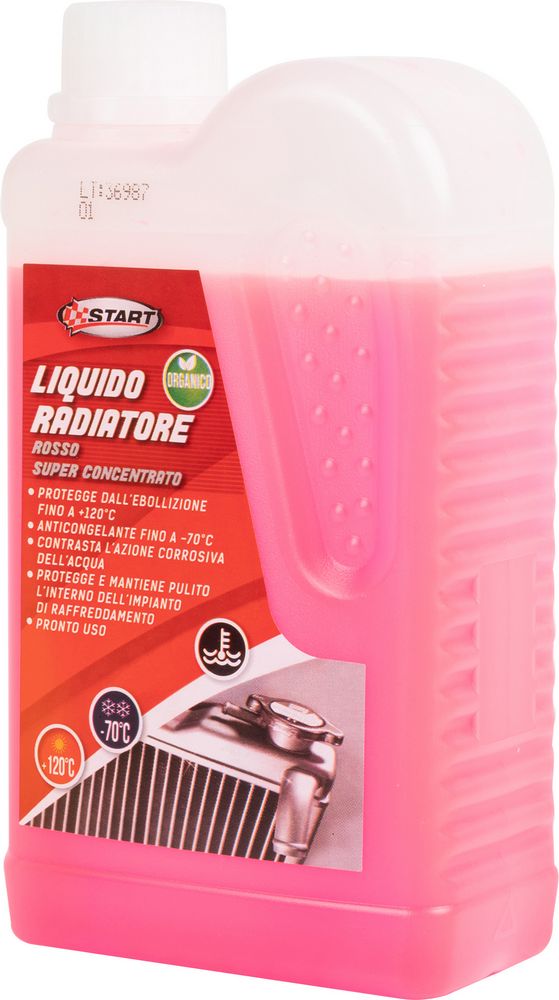 START- Antigelo Rosso -70C Puro per Radiatori, 500 ml Made in Italy