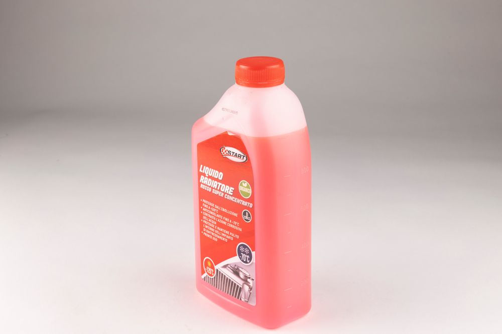 START- Liquido radiatore rosso -70C per monoblocchi in alluminio