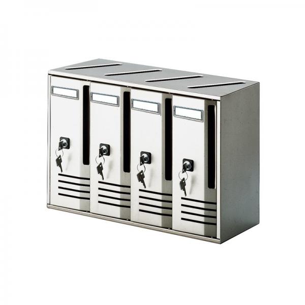 CASELLARIO POSTALE CUBO 4 CASSETTE ARG.C4 CM.42X30X17,5