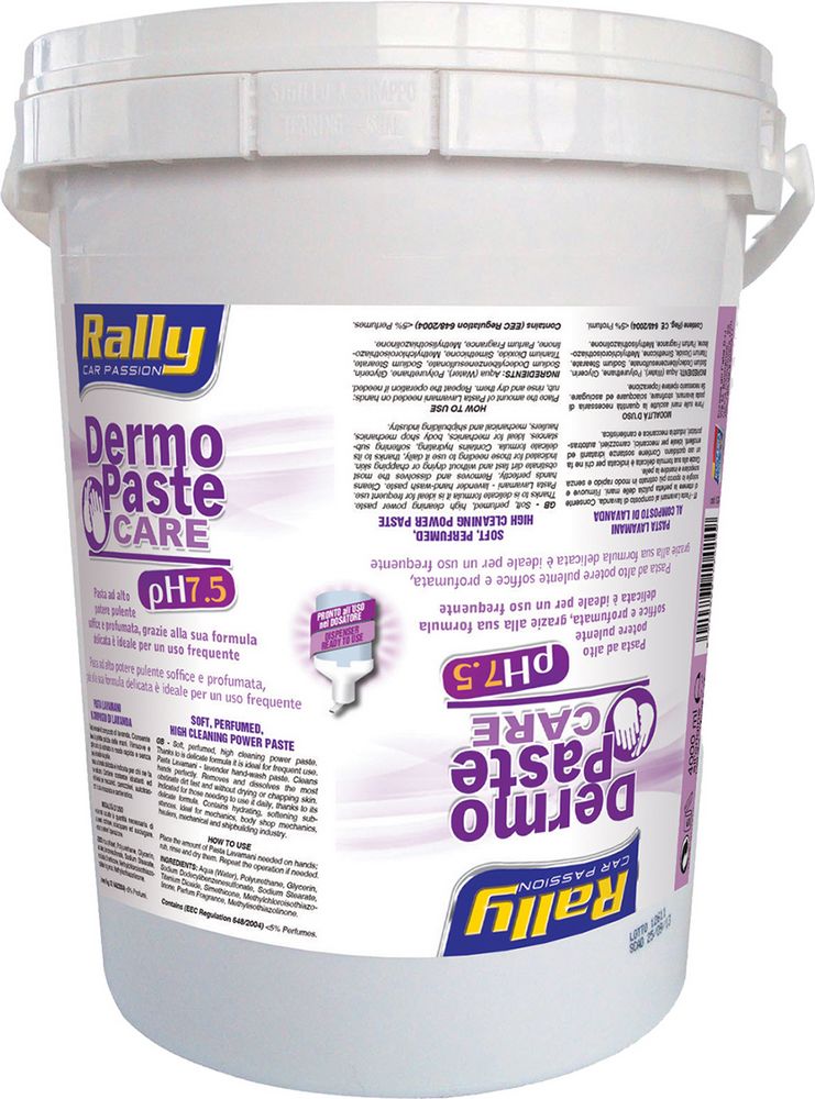 RALLY Car Passion Dermo Paste Care Pasta Lavamani PH 7,5 4L Accessorio Originale