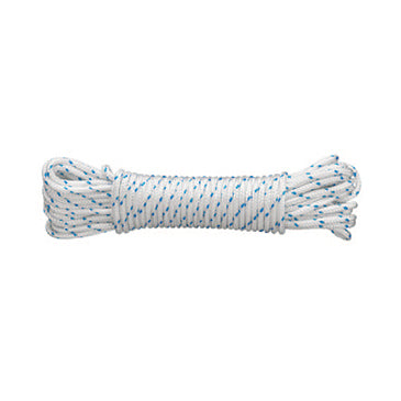 Corda in poliestere bianca/blu 4 x 20 mt.