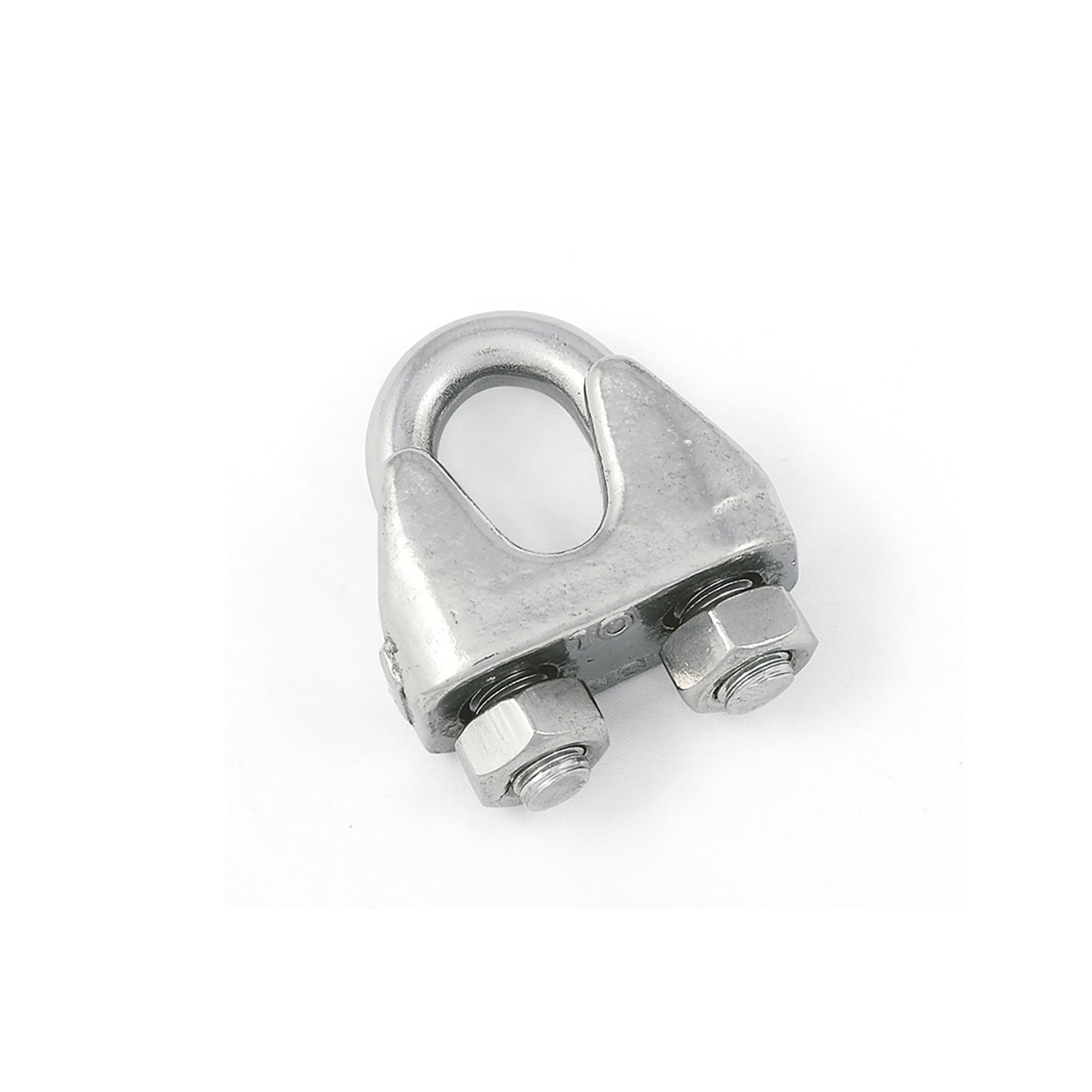 Morsetto per funi 2 mm. in acciaio Inox A4 - AISI 316 - 2 pz.