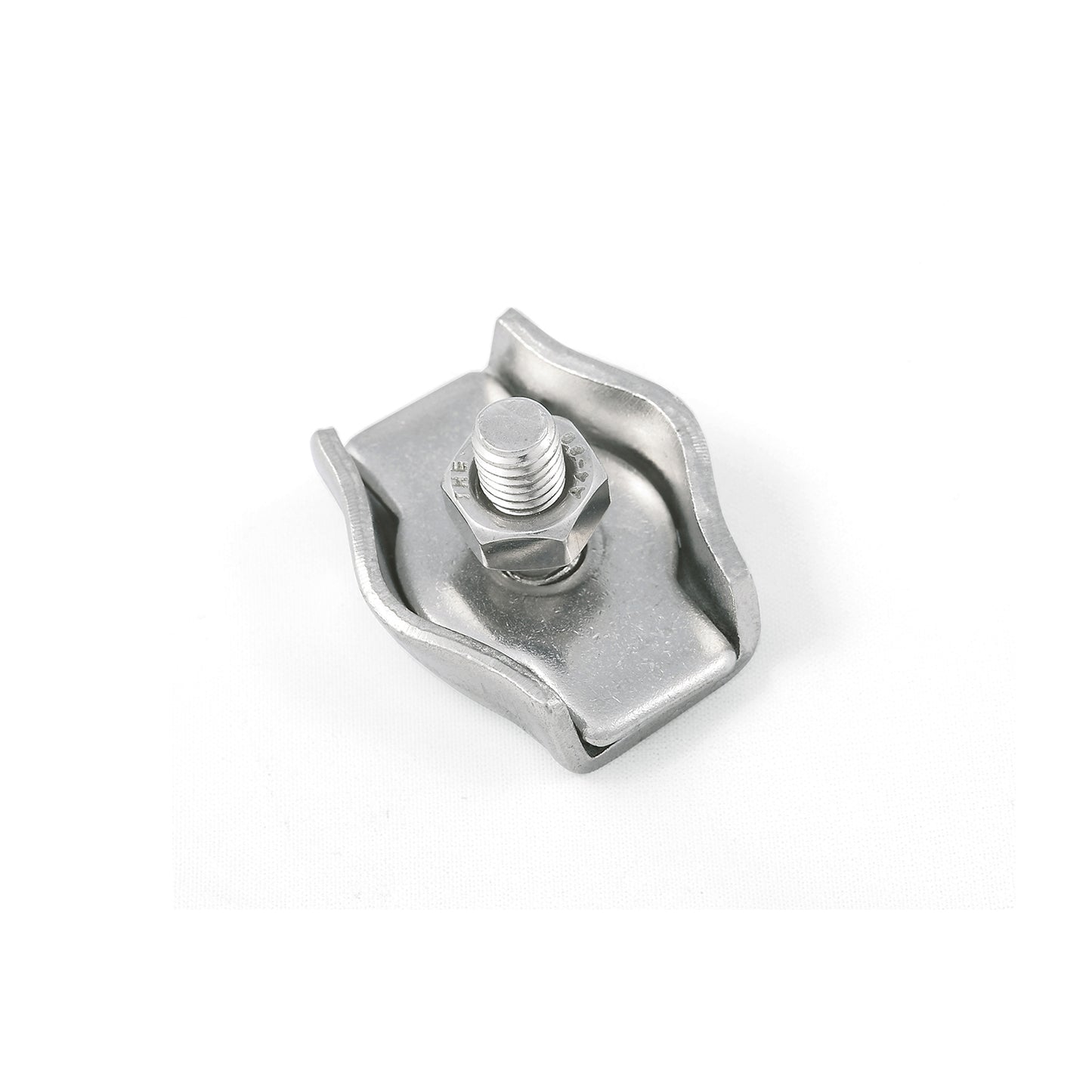Morsetto Simplex per funi 6 mm. in acciaio zincato zincato