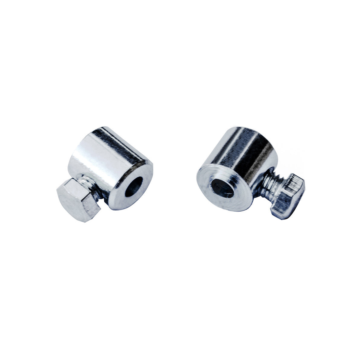 Morsetto serracavi 3 mm. ferro zincato con vite laterale 4 pz.