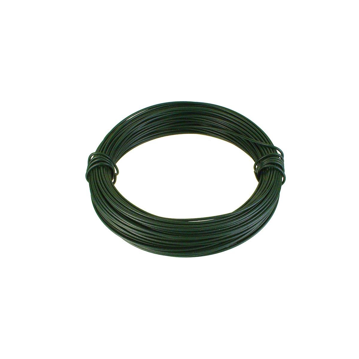 Filo di ferro zincato rivestito PVC verde 1,8 mm. 50 mt.