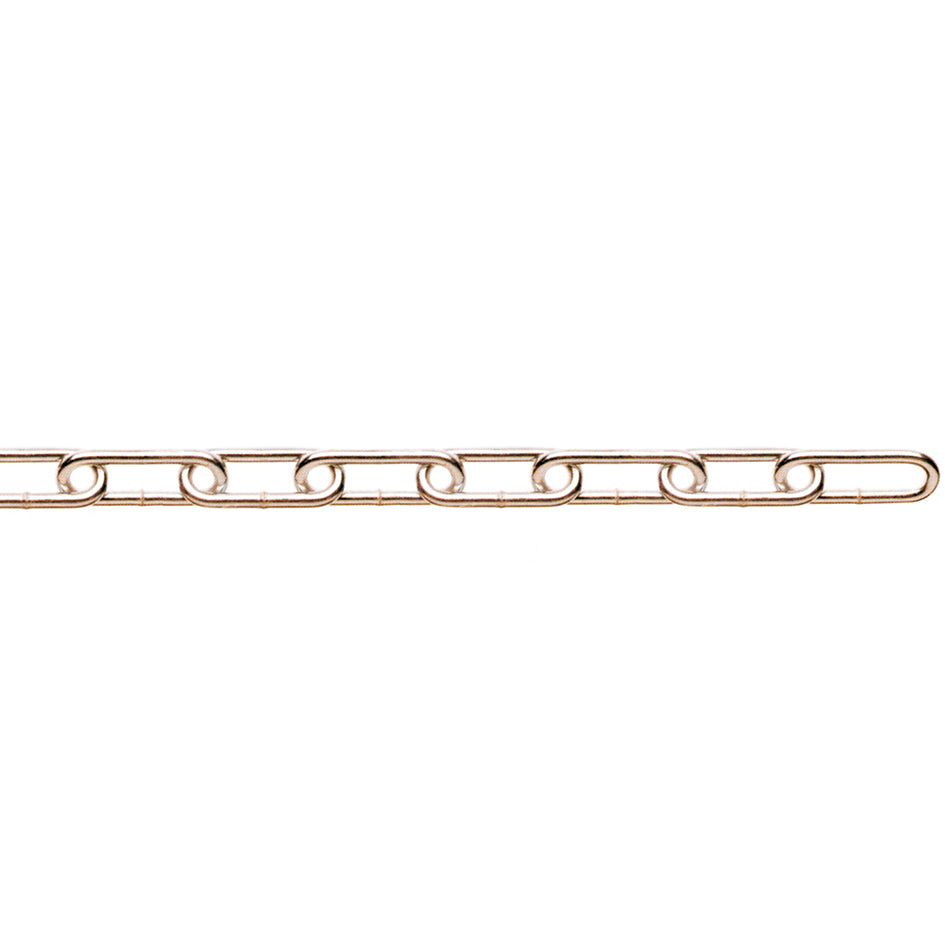 Catena tipo C 3 mm. in acciaio zincato 60 mt.
