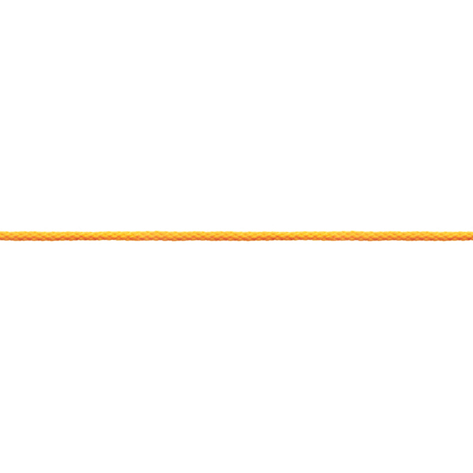 Treccia per veneziana in polipropilene 3 mm. giallo 250 mt.