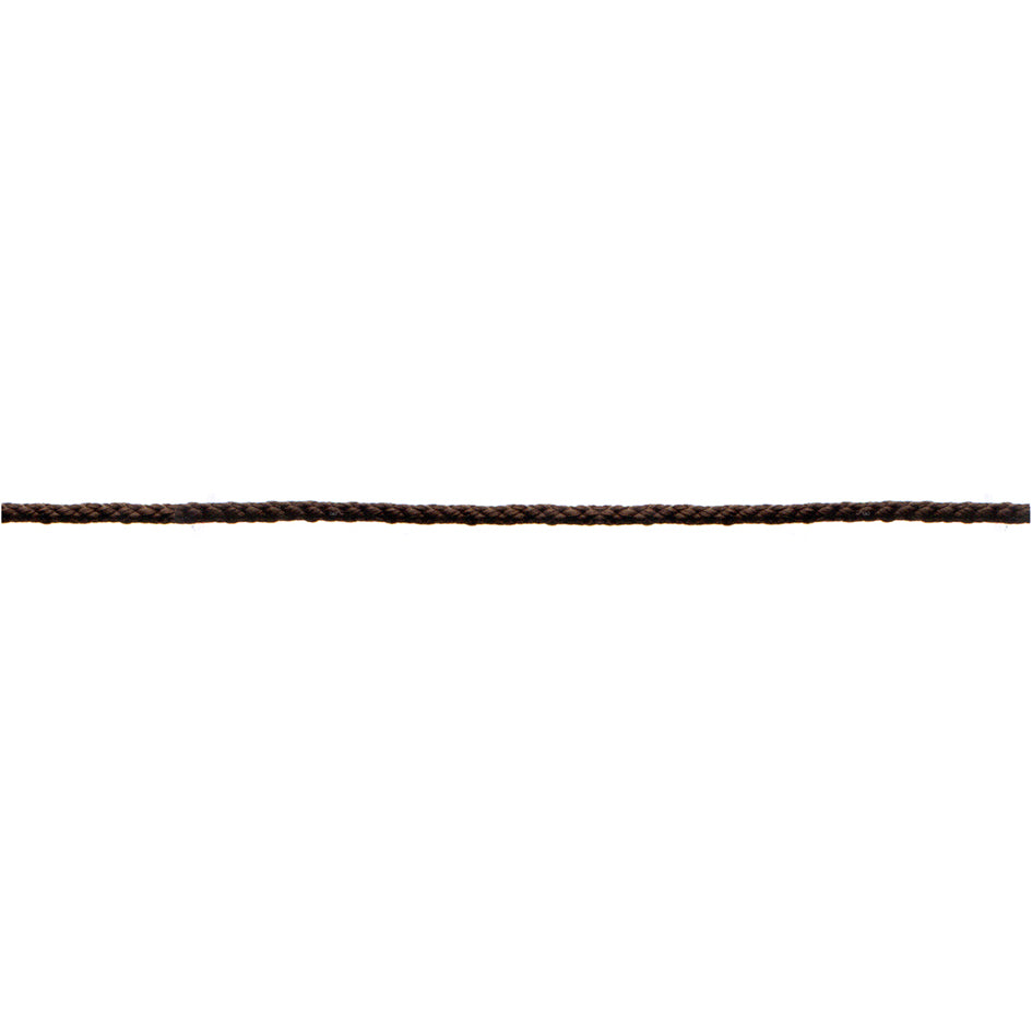 Treccia per veneziana in polipropilene 3 mm. marrone 250 mt.