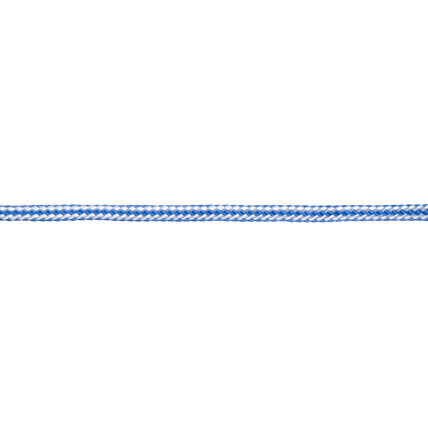 Corda in polipropilene 6 mm. blu-bianco 60 mt.