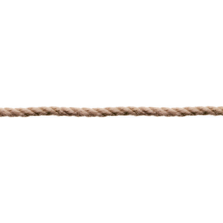 Corda in polipropilene color canapa 6 mm. 120 mt.